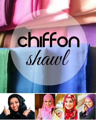 Shawlsntudung Tudung Shawls Pashmina Cotton Chiffon
